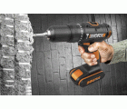 Worx WX371.1 - Taladro percutor 20V 2.0Ah (2 bat)